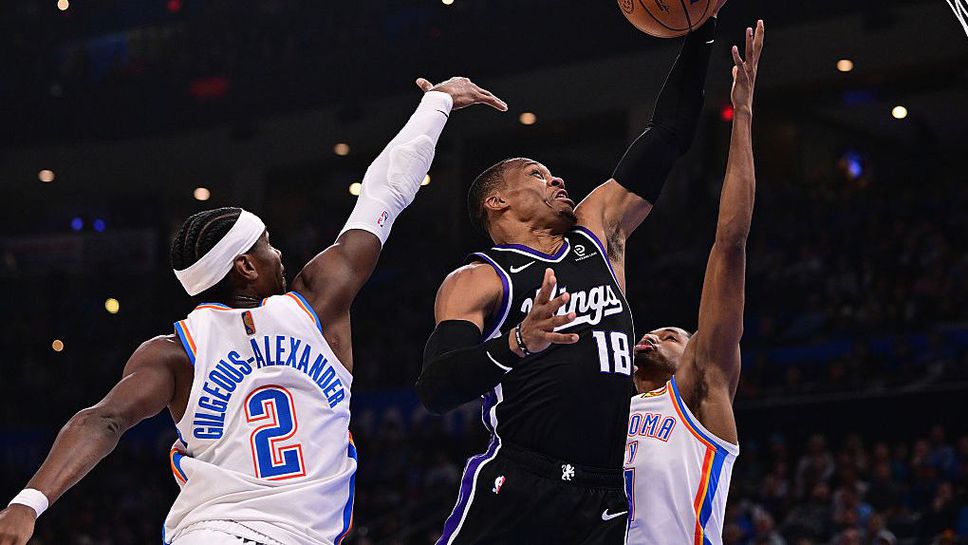 Обрат в края срещу Сакраменто запази перфектния баланс на Оклахома Обрат в края срещу Сакраменто запази перфектния баланс на Оклахома