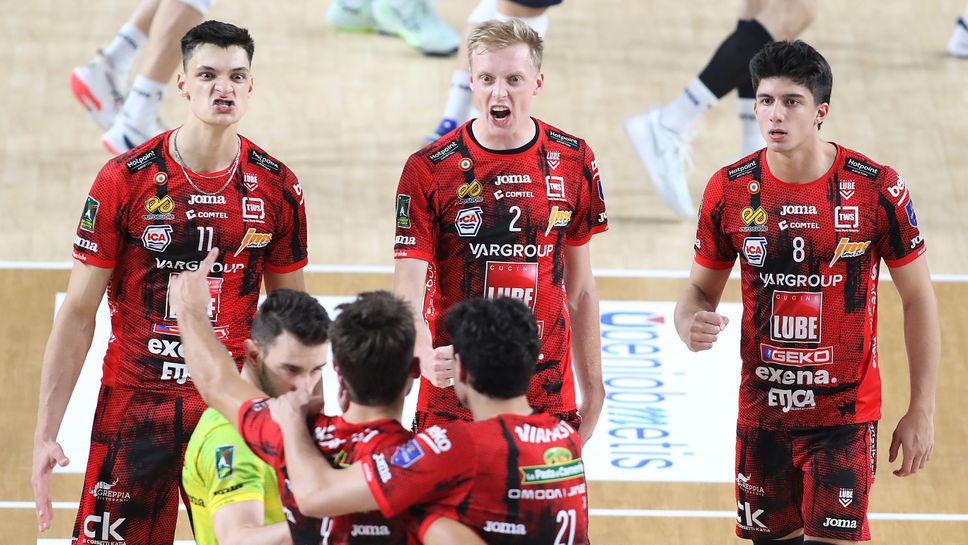 Невероятен Алекс Николов с 29 точки и MVP, Лубе пречупи шампиона Тренто в дербито на Италия Невероятен Алекс Николов с 29 точки и MVP, Лубе пречупи шампиона Тренто в дербито на Италия