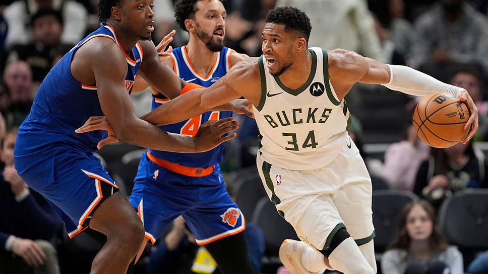 Адетокунбо вкара 37 при победа на Бъкс над Никс Адетокунбо вкара 37 при победа на Бъкс над Никс