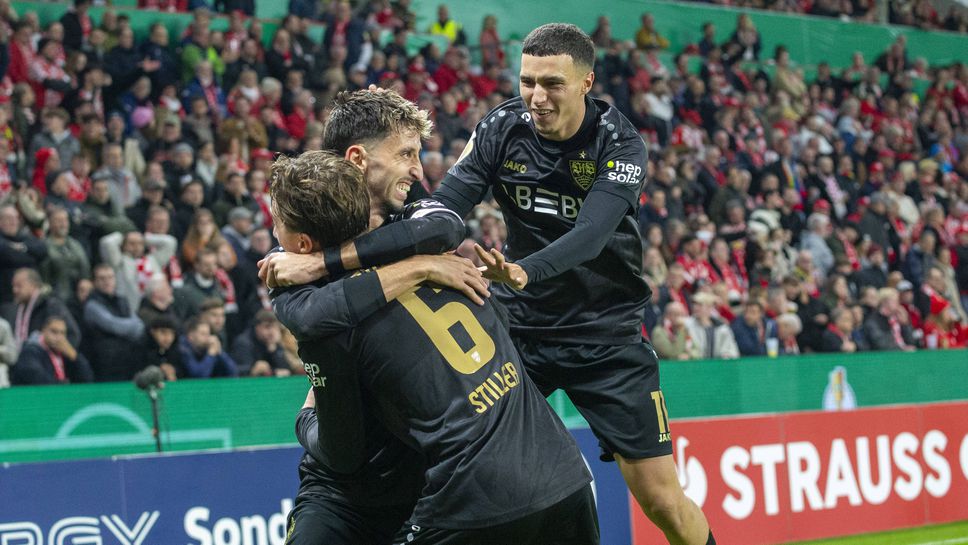 Ранен гол помогна на Щутгарт срещу Майнц, Кайзерслаутерн също е на 1/8-финалите Ранен гол помогна на Щутгарт срещу Майнц, Кайзерслаутерн също е на 1/8-финалите