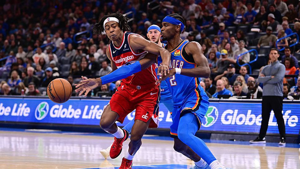 Тъндър разгромиха Уизардс, записвайки шеста поредна победа за сезона Тъндър разгромиха Уизардс, записвайки шеста поредна победа за сезона