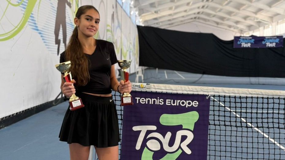 София Захаркив стана шампионка на двойки на турнир от Тенис Европа в Армения София Захаркив стана шампионка на двойки на турнир от Тенис Европа в Армения