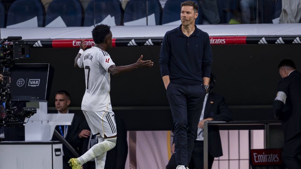 Чаби Алонсо: Темата с Винисиус е затворена, Класикото ни даде увереност, но не бива да се отпускаме Чаби Алонсо: Темата с Винисиус е затворена, Класикото ни даде увереност, но не бива да се отпускаме