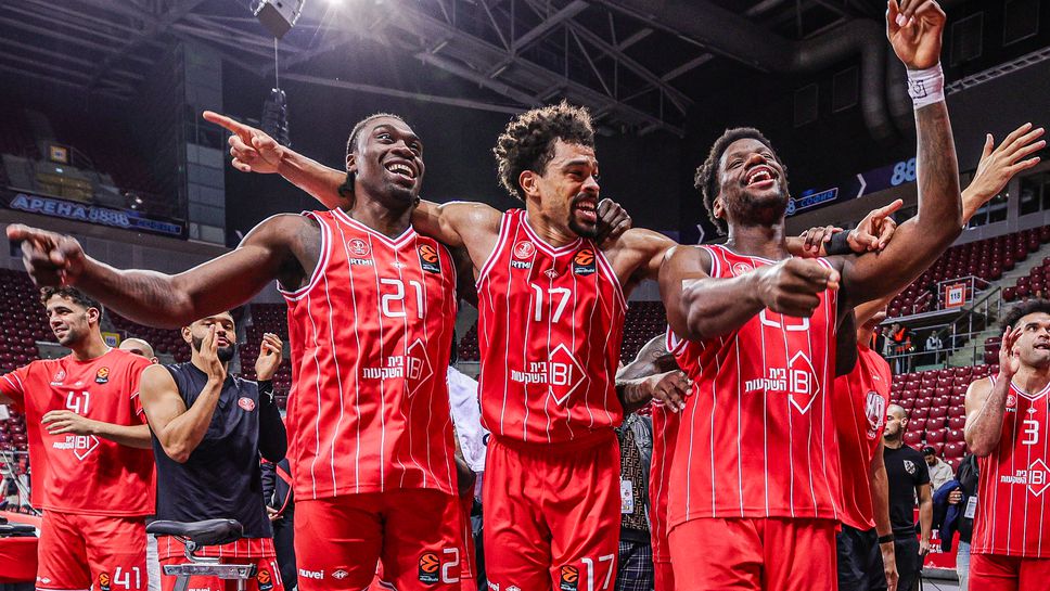 Пуснаха билетите за следващия мач от Евролигата на Апоел в София Пуснаха билетите за следващия мач от Евролигата на Апоел в София