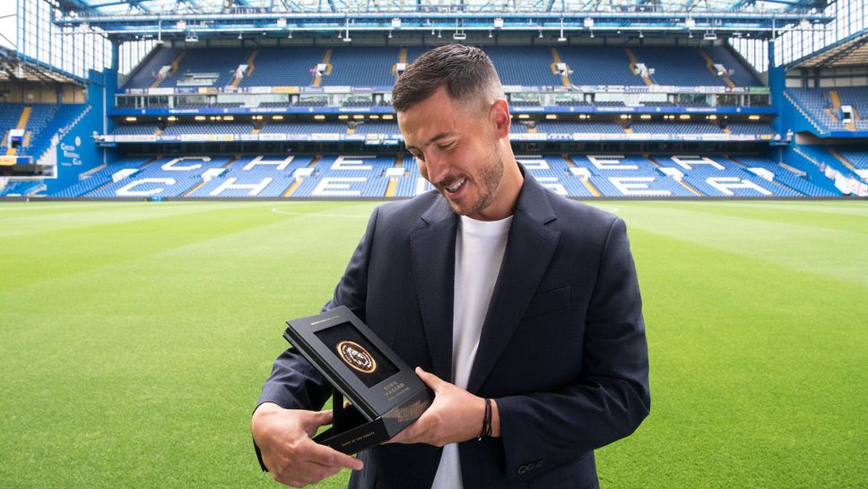 Еден Азар получи голямо признание за направеното в Премиър лийг, Моуриньо го поздрави Еден Азар получи голямо признание за направеното в Премиър лийг, Моуриньо го поздрави