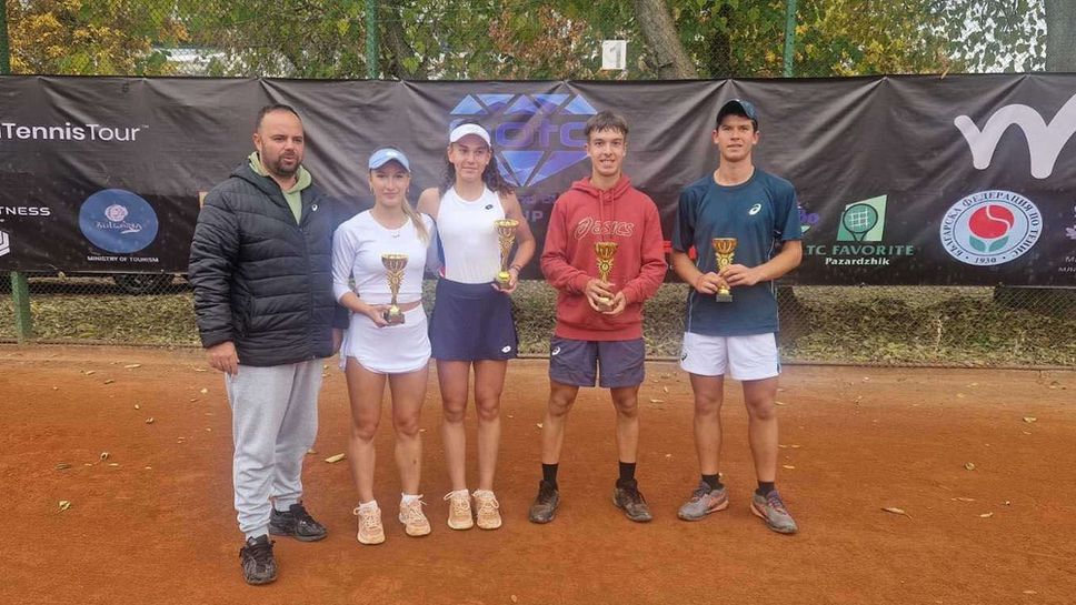 Калоян Шиков и Александра Рангелова триумфираха с титлите на турнир от ITF в Пазарджик Калоян Шиков и Александра Рангелова триумфираха с титлите на турнир от ITF в Пазарджик