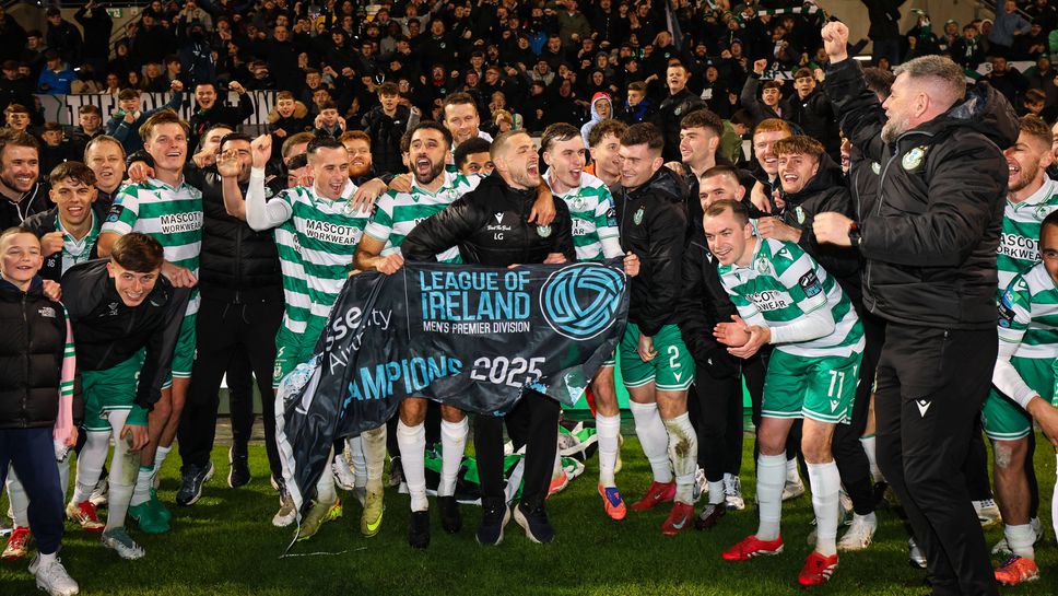 Шамрок Роувърс e шампион за пети път в последните шест години Шамрок Роувърс e шампион за пети път в последните шест години
