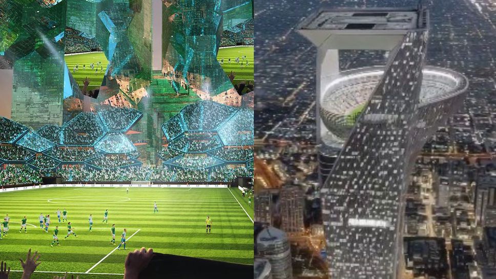 Саудитска Арабия ще шокира света със стадион, който ще виси на 350 метра, за Мондиал 2034 Саудитска Арабия ще шокира света със стадион, който ще виси на 350 метра, за Мондиал 2034