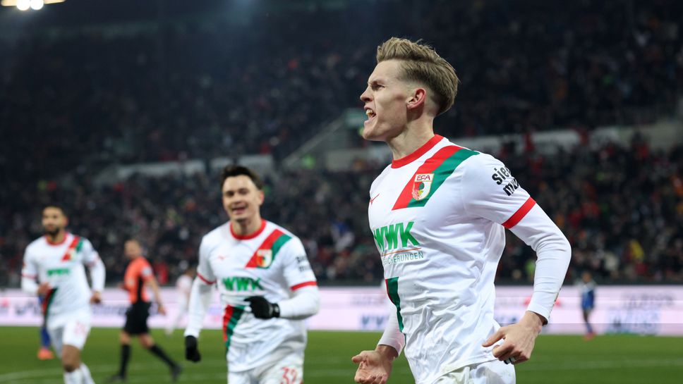 Аугсбург се върна на победния път с успех над Хамбургер