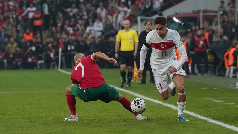 Звезда на Турция: България игра доста добре, но съжалявам, че не вкарах поне два гола