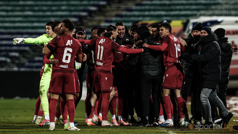 Групата на ЦСКА за двубоя с Ботев (Враца)