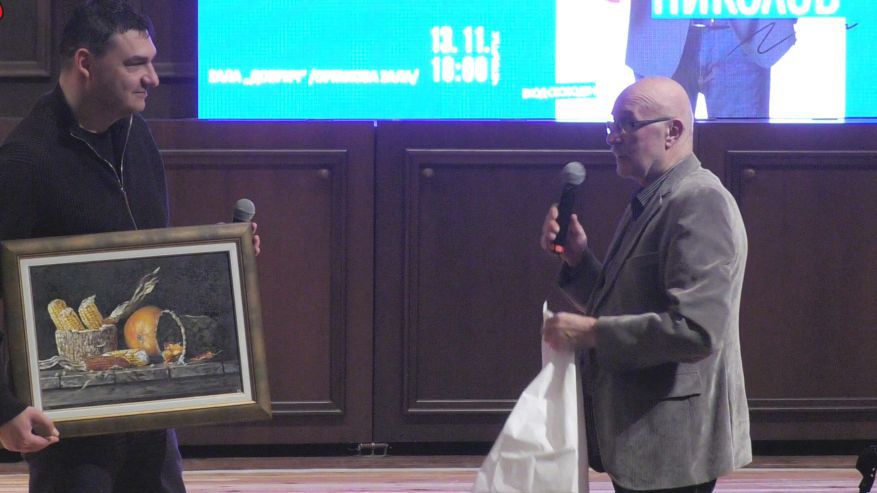 Среща на 2 волейболни легенди в Добрич – Владо Николов и Георги Василев