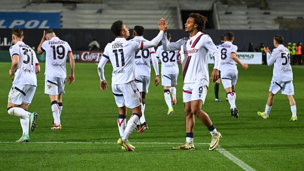 Болоня надви Аталанта в директния сблъсък за топ 4