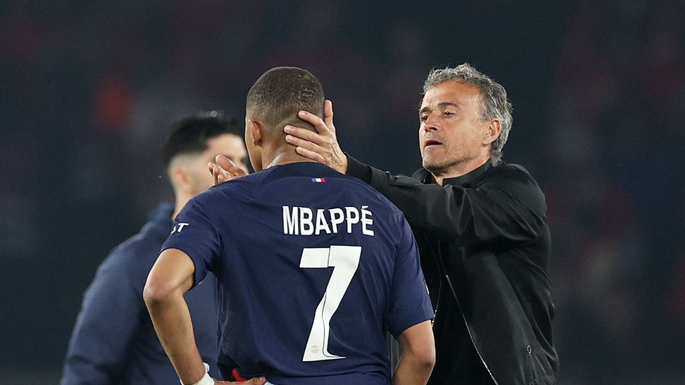 Луис Енрике за Мбапе: Имаше проблеми, когато го вадех от игра
