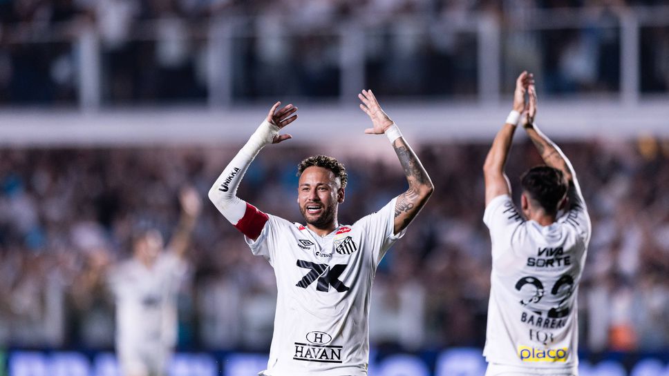 Първи гол на Неймар от три месеца доближи Сантос към спасението, лидерите в Бразилейро Betano продължиха с комедията от грешки