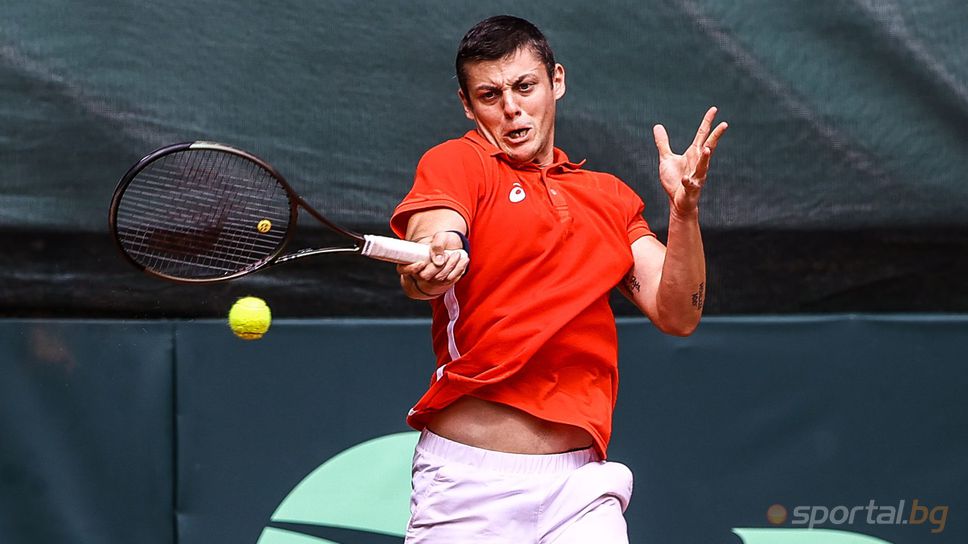Донски и Лазаров отпаднаха в първия кръг на двойки на Sofia Open