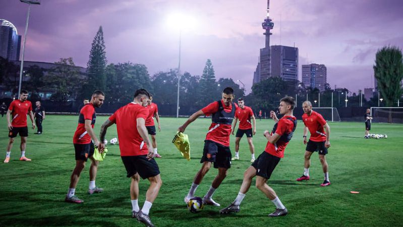 "Лъвовете" с последна тренировка преди мача срещу Индонезия - гледайте на живо!