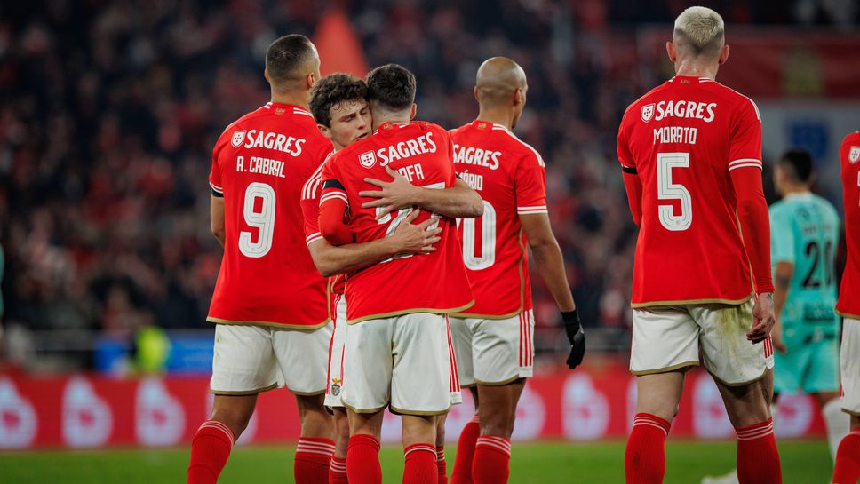 Бенфика елиминира Брага след труден обрат