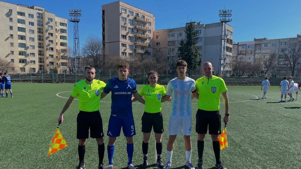 Левски спечели дербито срещу Академик (Пд) в Елитната група до 16 години