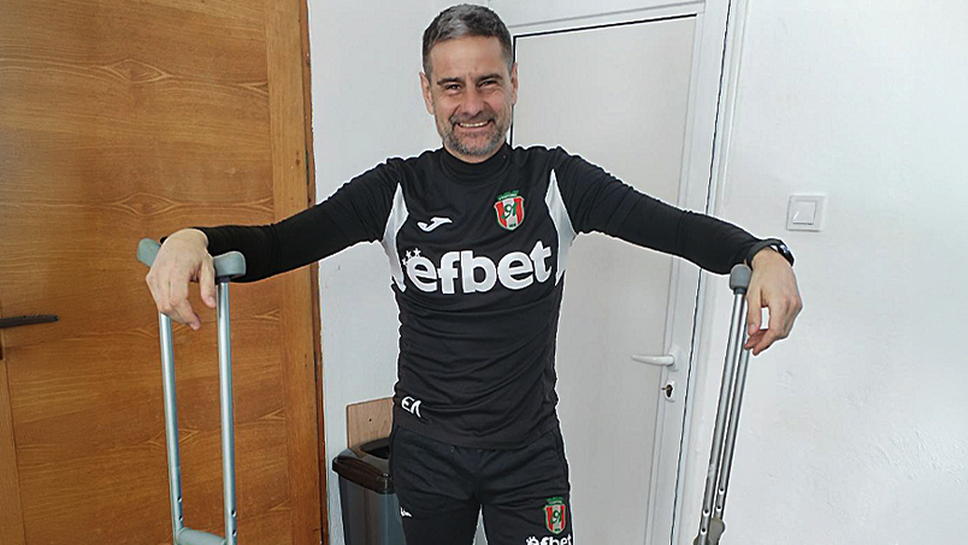 Треньорът на Янтра си счупи крака след битов инцидент пред дома си