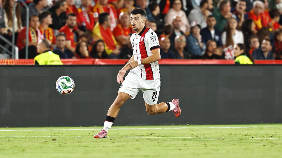 Една от звездите на Грузия и бранител на ЦСКА 1948 няма да играят в гостуването на България