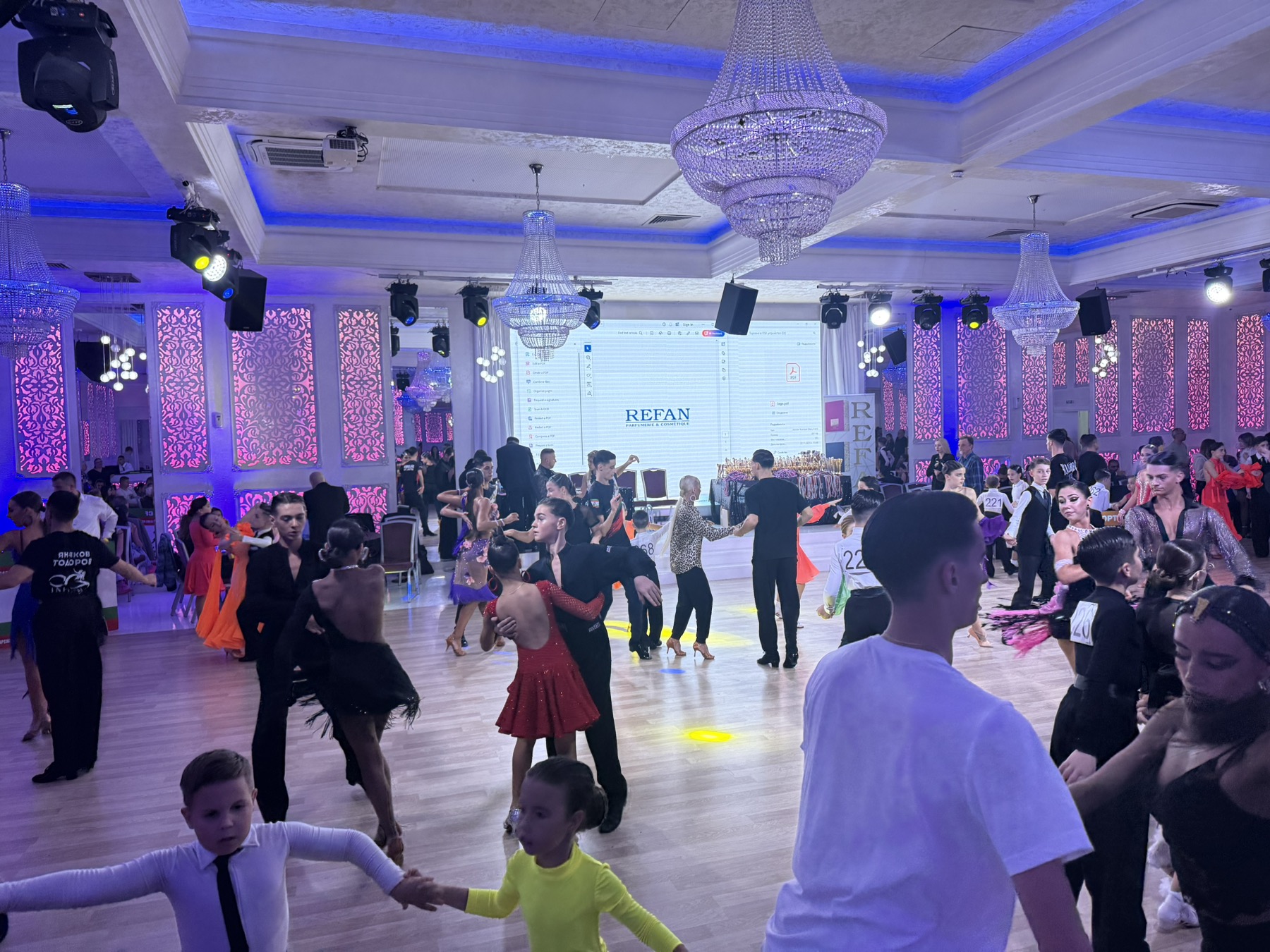 REFAN pодкрепи Държавното първенство и международния турнир по спортни танци Plovdiv Open 2025