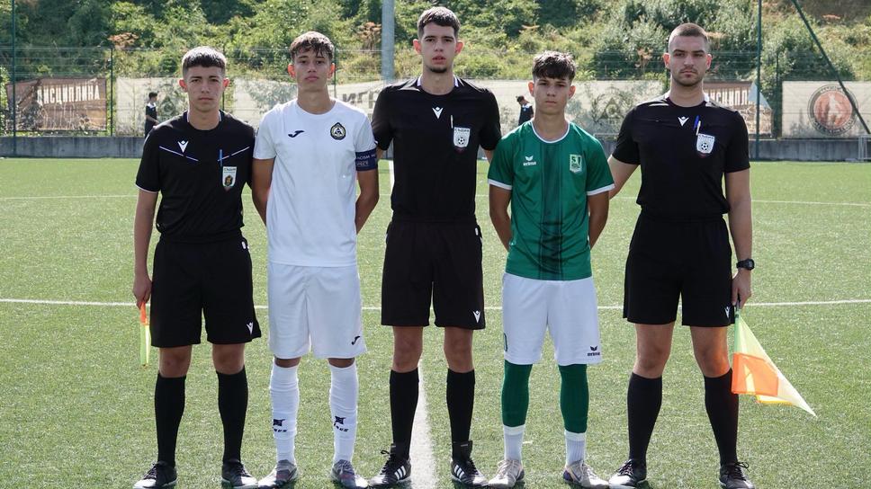 Славия и Национал поделиха точките при U16