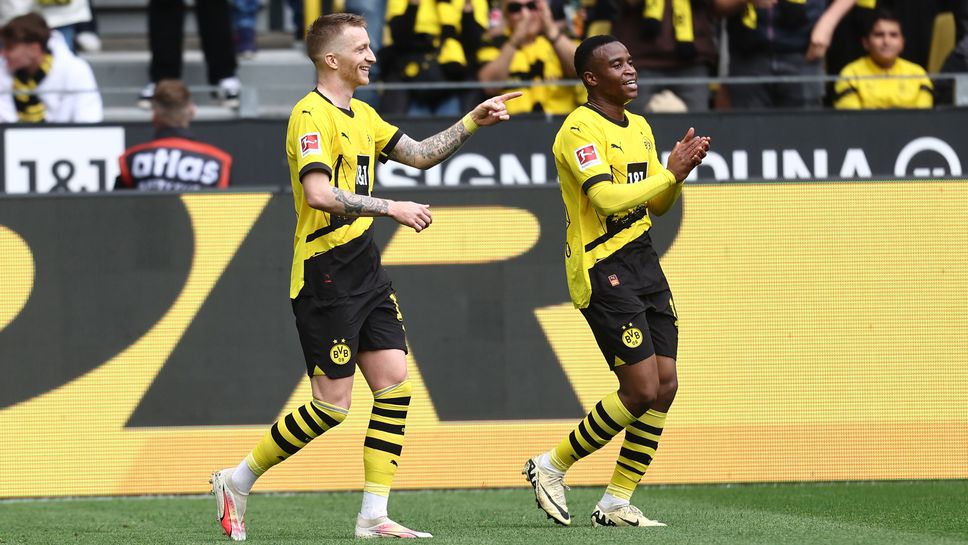 Борусия (Д) загря за реванша срещу ПСЖ с погром над Аугсбург