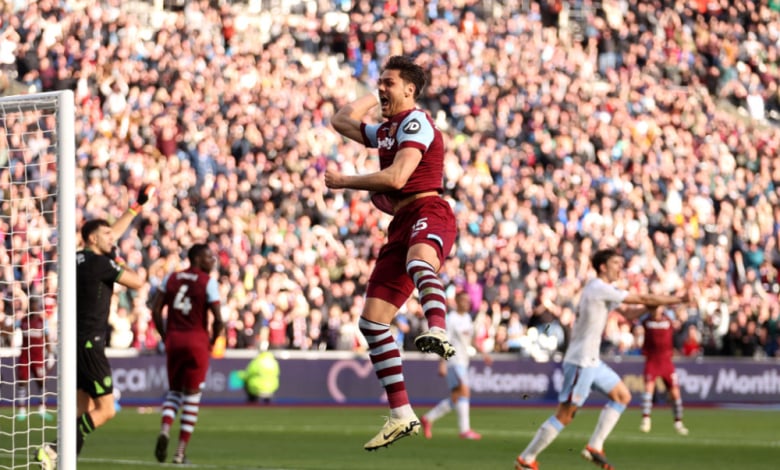 Астън Вила се измъкна с късен гол срещу Уест Хям ВИДЕО