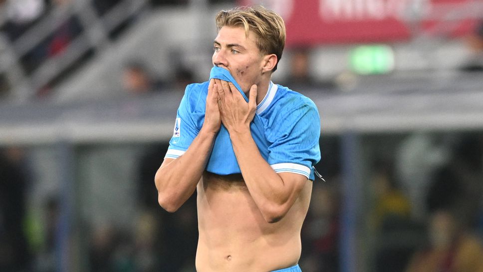 Хойлунд трябваше да получи червен картон, призна шефът на съдиите в Италия