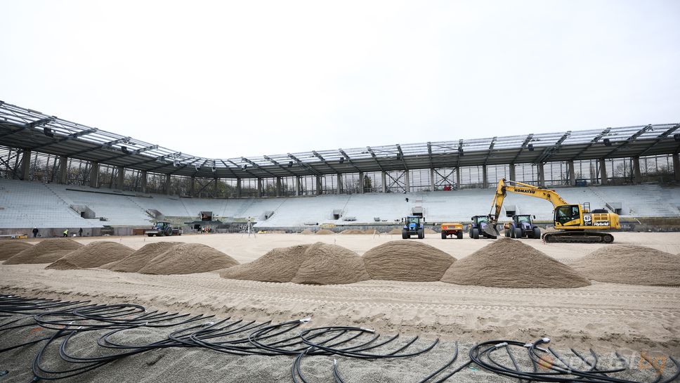 Вижте как върви строежът на "Армията" към днешна дата