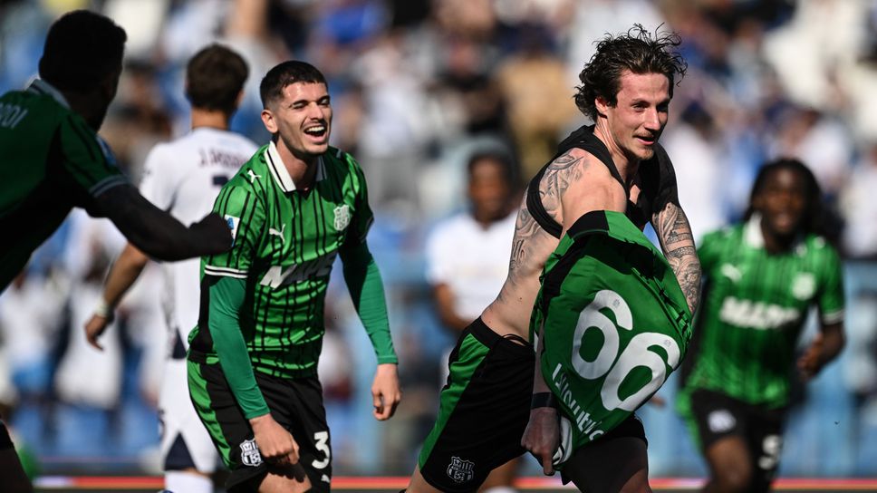 Сасуоло се върна към победите след обрат срещу Каляри