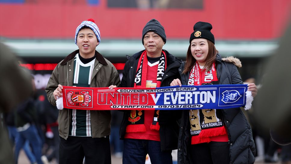 Съставите на Манчестър Юнайтед и Евертън