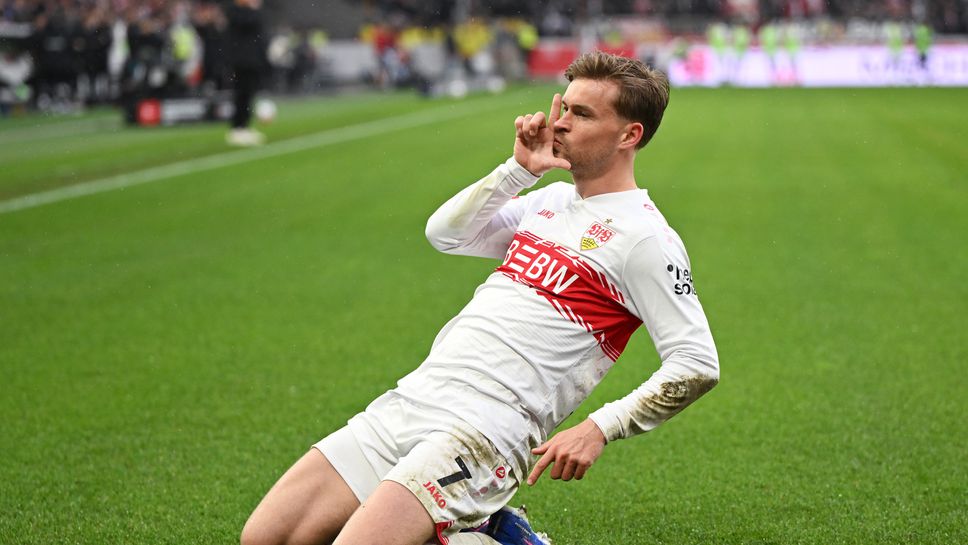 Щутгарт се развихри и се настани на трето място в Бундеслигата