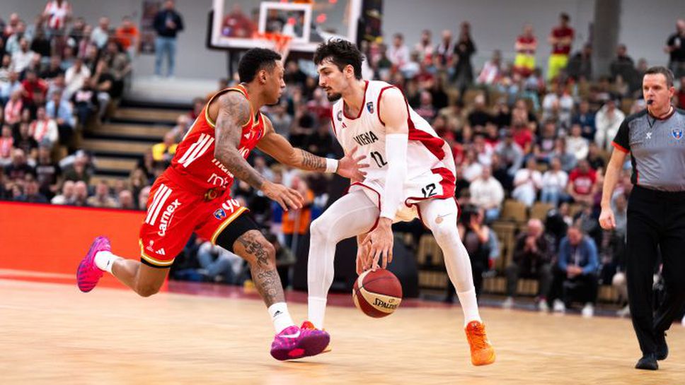 Младенов и Виена Баскет със загуба в Адриатическата лига