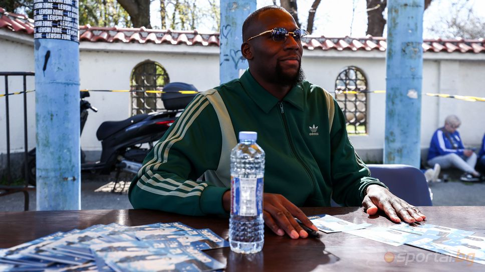 Мустафа Сангаре ще радва феновете на Левски преди двубоя с Арда