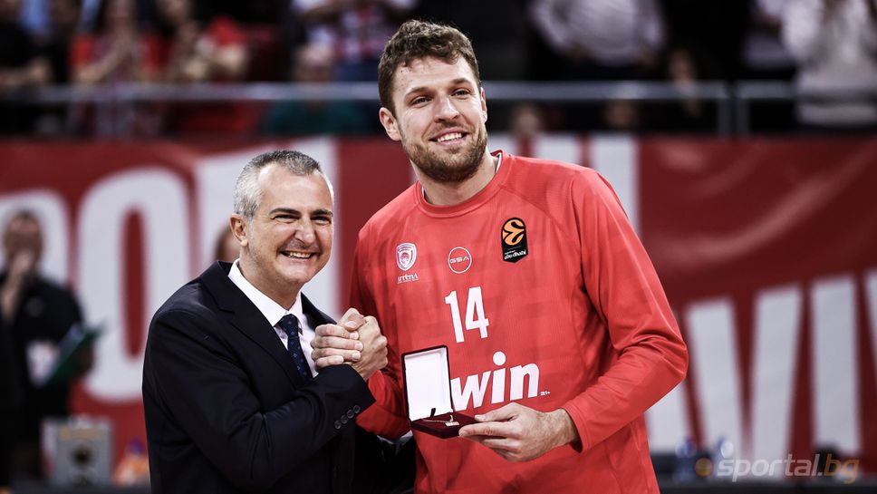 Специална награда за Везенков от министър Илиев