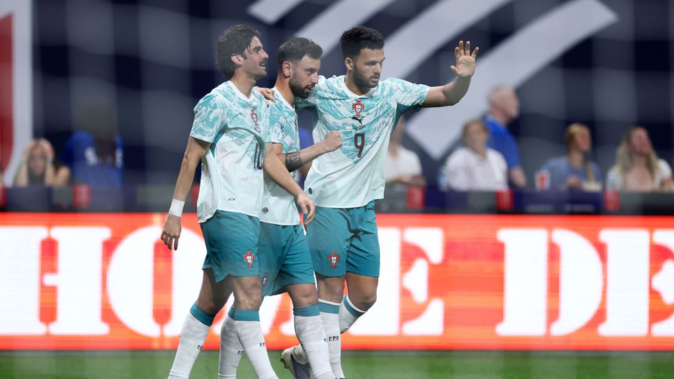 Брилянтни асистенции на Бруно Фернандеш помогнаха на Португалия да срази САЩ