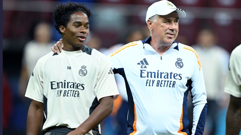 Анчелоти: Ендрик трябва да обсъди с Реал Мадрид кое е най-доброто за него