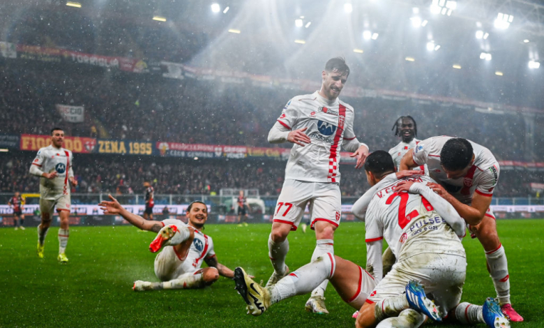 Монца ликува в Генуа с късен гол в спектакъл ВИДЕО