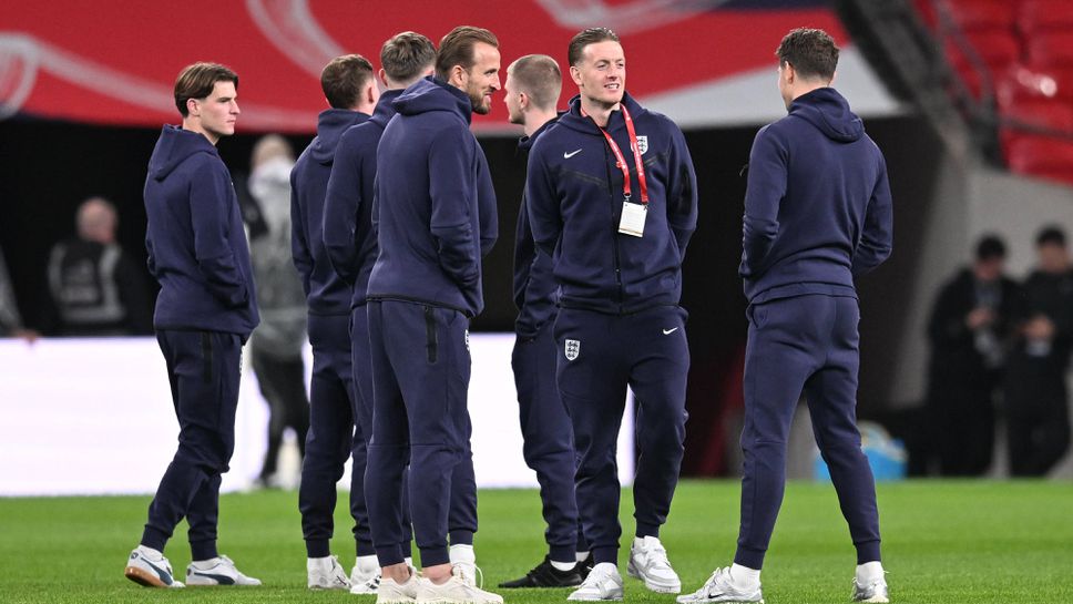 Съставите на Англия и Сърбия