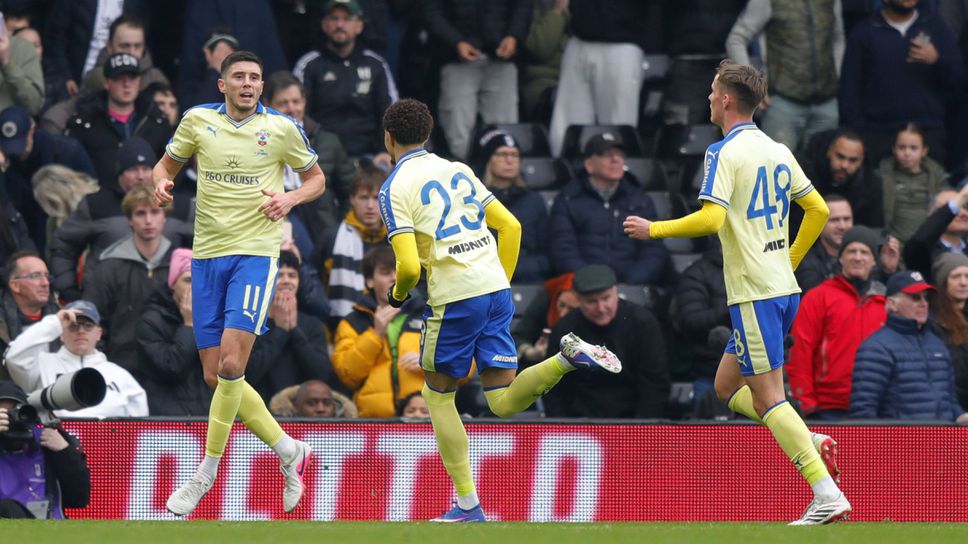 Първа изненада на 1/8-финалите на ФА Къп: Саутхамптън изхвърли Фулъм след дузпа в добавеното време