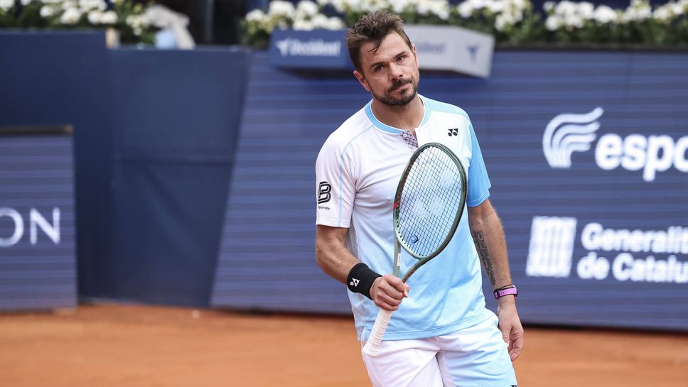 Вавринка отпадна още на старта в Барселона