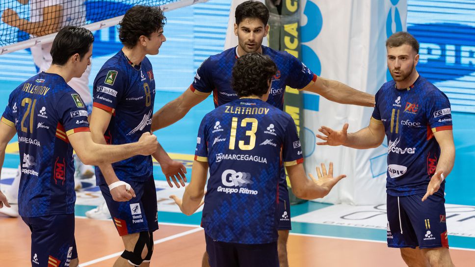 Отлични Християн Димитров и Самуил Вълчинов, Равена отпадна на 1/4-финалите в Серия А2