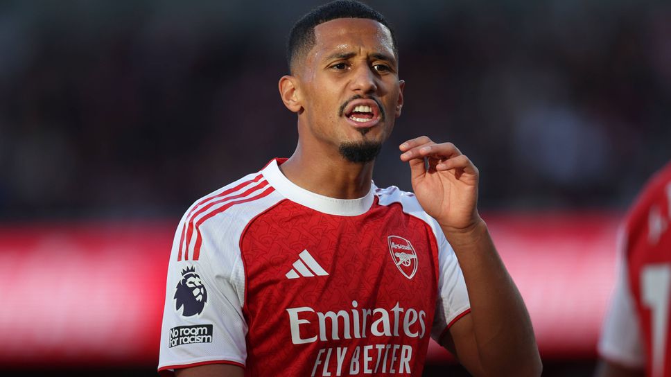 Радост за Арсенал, клубът се разбра със Салиба за нов договор