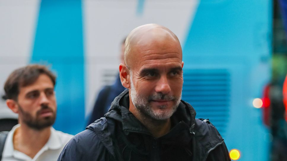 Съставите на Хъдърсфийл и Манчестър Сити, Гуардиола е направил 9 промени