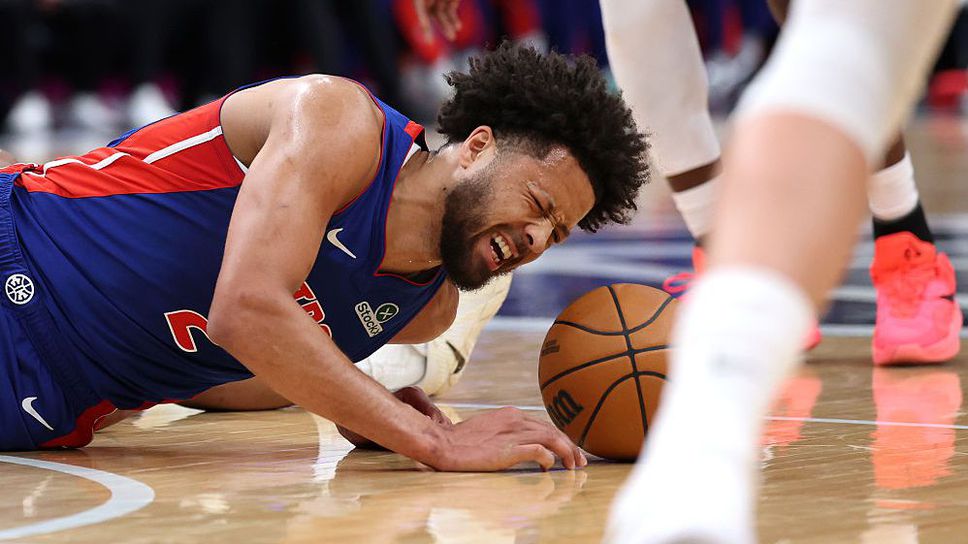 Тежък удар за Детройт - Пистънс без голямата си звезда за неопределено време