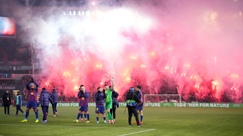 УЕФА глоби Барселона с 30 500 евро