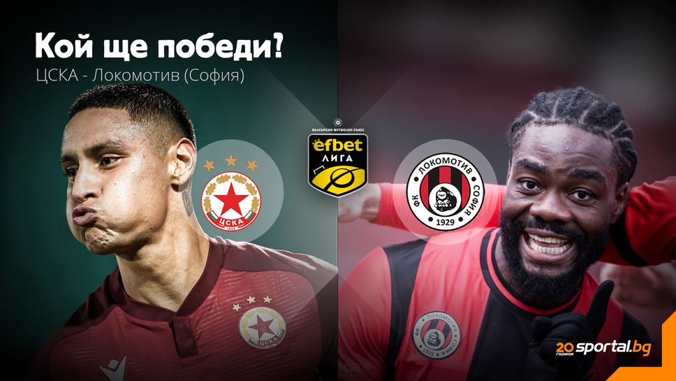 ЦСКА ще търси победа в столичното дерби от кръга