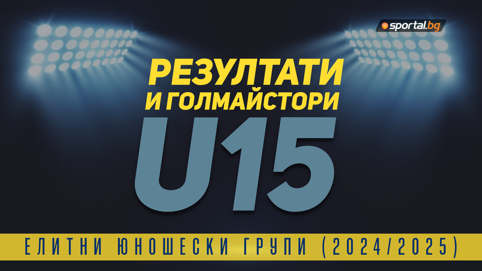 Резултати, голмайстори и класиране след 13-ия кръг на Елитната група до 15 години